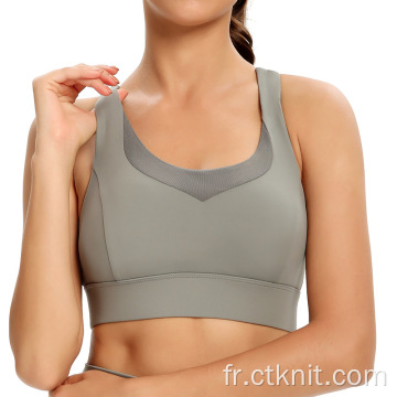 soutiens-gorge de sport crop top